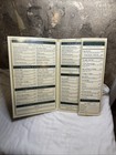 Vintage O charley s Restaurant Menu 1986
