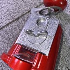 Vintage Carousel Gumball Candy Vending Machine Red  12    1985 Broken