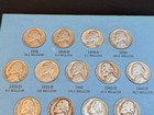     Jefferson Nickel Collection 1938-1961 Whitman  9009 Complete W  War Silver     