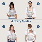 Ergobaby Omni Breeze All Carry Positions Baby Carrier 7-45 Lb - Olive Green