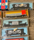 Vtg Atlas   Ahm N Scale  Mixed Lot Box Cars  Tanks   More X 15  With Cases