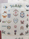 Simplicity 5171 Iron-on Transfers For Embroidery - 24 Motifs - Nos - Uncut