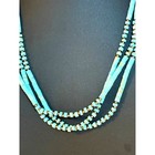 Native American Handmade Turquoise Heishi Necklace