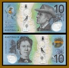Australia 10 Dollars  2017 P-63 Rba Next Generation Commemorative Folder Polymer