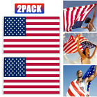 2 4 10pack 4 x6  Ft American Flag Stars Stripes Brass Grommets Usa Us U s  Decor