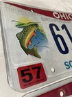 2018 Ohio Scenic Rivers Specialty License Plate Pair Of Two -    612yyw   