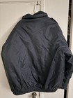 National Patrol Black Security Jacket Zip-up Faux Fur Collar  Unisex 2xl Bomber