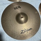 Zildjian Zbt Cymbal Set 18    Crash Ride 14    Crash 13    Hihat Top   Bottom Lot Of 4