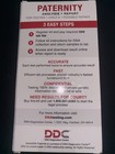 Homedna Paternity Test Analysis   Report  Accuracy Guaranteed   Sealed
