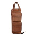 Drum Stick Bag Leather Drumstick Case Percussion Drummer Gift Shoulder Strap New