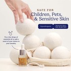 Handy Laundry Wool Dryer Balls - 2 5 Inch - Natural Fabric Softener  Reusable  R