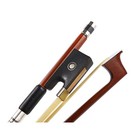 4 4 Full Size Advance Violin Bow- Brazil Wood Stick Ebony Frog Aaa  Horse Hair
