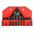 58 Pc Pro-series 5 8  T-slot Clamping Kit Bridgeport Mill Set Up Set 1 2-13