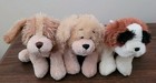 Ganz Webkinz Lot Of 5 Lil kinz Dog Plush Dalmatian Golden Retriever Pug No Codes
