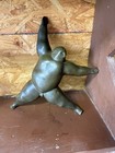 Fernando Botero Bronze Sculpture Signed And Numbered Nude Fat Man