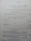 1892 Massachusetts Train Report Ware River Railroad Palmer Winchendon Ma