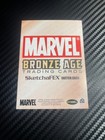 2012 Marvel Bronze Age Sketch Card  Wolverine  Rainier Lagunsad