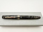 Wahl Eversharp 2nd Gen Doric Lined Grey Marble Fountain Pen  7 Adjustable Nib In