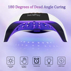 268w Uv Led Nail Lamp For Pro Salon   Home Use With Auto-sensor  White
