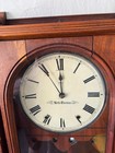 Seth Thomas Walnut    queen Anne    Wall Clock  8 Day  Cathedral Bell