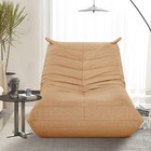 Giant Bean Bag Chair Big Sofa For Adults Fireside Chair Lazy Sofa With Ottoman