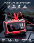 Gooloo A3 Jump Starter With Air Compressor  3000a Portable Car Battery Booster
