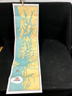 1948 Alaska Steamship Company Foldout Route Map  Southeastern   Southwestern