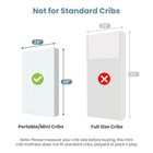 Mini Crib Mattress  38x24x4 Inch Baby Mattress For Mini And Portable Cribs  2   