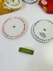 Vintage Demo Tape Printer Labeling Kit M-6 3 Wheels Cursive Avocado Green Mini