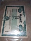 Bill Gates Signed Microsoft Stock Certificate Bas Slabbed  Autographed