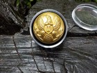 Old Rare Vintage Antique Civil War Relic Eagle Infantry Coat Button Loaded Gold