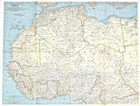 1966-8 National Geographic Map Nw Northwestern Africa August  953 