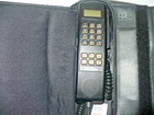 Motorola Scn2498b Vintage Cell Bag Phone W  Case  Dual Power Cables  Powers Up 