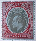 Travelstamps  1904-1909 Southern Nigeria Stamps Sg 41  Two   Six Pence  Mogh