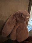 Jellycat Small Bashful Fudge Bunny Brown Soft Plush Toy 8    Retired Rabbit