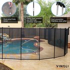 Swimming Pool Fence Diy By Life Saver Fencing Section Kit 4 Feet X 12-feet