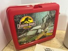 Vintage Jurassic Park 1992 Plastic Lunchbox Thermos New W tags   Inserts