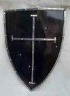 Medieval  Templar Cross Shield 24 Inch 18 Gauge Steel Battle Armor