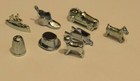 Monopoly Game Replacement Pieces movers classic Token Lot Of 8 Parker Family Cat