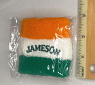 Jameson Irish Whiskey Wrist Sweat Band - Orange Green White - New In Pkg