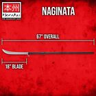 Honshu Naginata Japanese Polearm Sword   Sheath   18  Blade   67  Overall Length