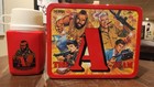 1983 A-team Metal Lunchbox With Thermos Vintage Mr T Van Tv Show Clean 