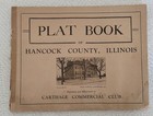 Antique Hancock County  Il Plat Book Carthage Commercial Club 1920  Read 