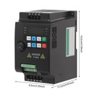 2 Hp 3 Phase Motor Variable Frequency Drive Vfd Speed Controller 220vac 1 5kw 7a
