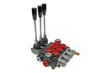 3 Spool Hydraulic Direction Control Valve Open Center 13 Gpm 3600 Psi New     