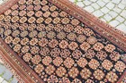 Fabulous Antique Caucasian Rug 44   X 77   Collector s Item Low Pile Wool Rug
