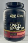 Lot Of 2 On Gold Standard 100  Whey Protein Strawberries   Cream 1 5 Lb Exp 08 2