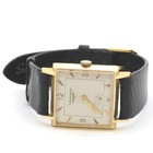 Solid 14k Yellow Gold Vintage Longines Wristwatch  1950s  Estate Watch