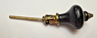 Antique Victorian Eastlake Ebonized Wood Teardrop Drop Drawer Pull Original
