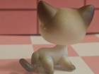 Lps Littlest Pet Shop Siamese Shorthair Cat  5 Black  White  Blue Authentic